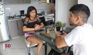 I help my stepsis with her sexual problem- Spanish porn